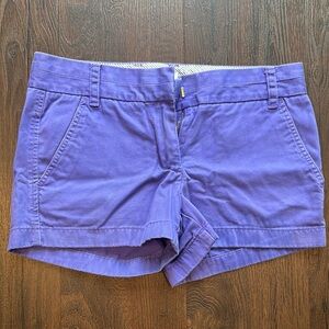 J. Crew Women's Purple Shorts